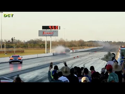 BIG ACCIDENT!!! Audi R8 HITS THE WALL HARD!!! AT TX2K22