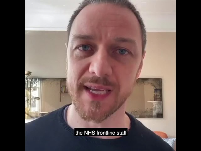 James McAvoy Supports Masks 4 NHS Heroes