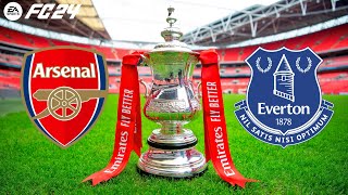 FC 24 | Arsenal vs Everton - Emirates FA Cup Final - PS5™ Gameplay