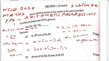 𝐊𝐂𝐒𝐄 𝟐𝟎𝟐𝟒 𝐏𝐀𝐏𝐄𝐑 𝟐 ~ 𝐀𝐑𝐈𝐓𝐇𝐌𝐄𝐓𝐈𝐂 𝐏𝐑𝐎𝐆𝐑𝐄𝐒𝐒𝐈𝐎𝐍 𝐐𝟏