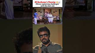 Cheran Explaining Challenges With The Dual Role K S Ravikumar Cheran Pandiyan