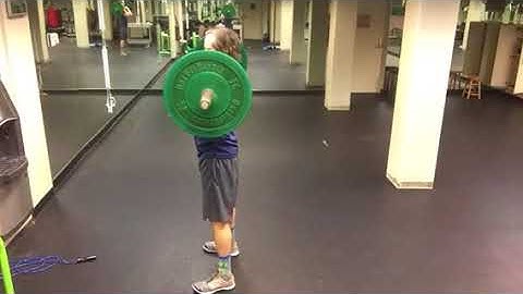 “Barbell complex” Rdl/clean/FS/OHP