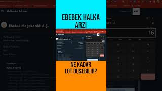 Ebebek Halka Arzında Kişi Başı Ne Kadar Düşebilir? Devamı Kımızda