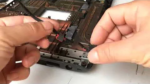 Restoration a severely damaged TOSHIBA laptop - Restore old notebook computer