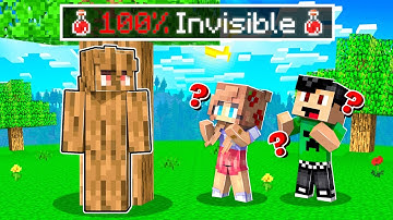 100% Invisible CHEATS In Minecraft HIDE and SEEK!