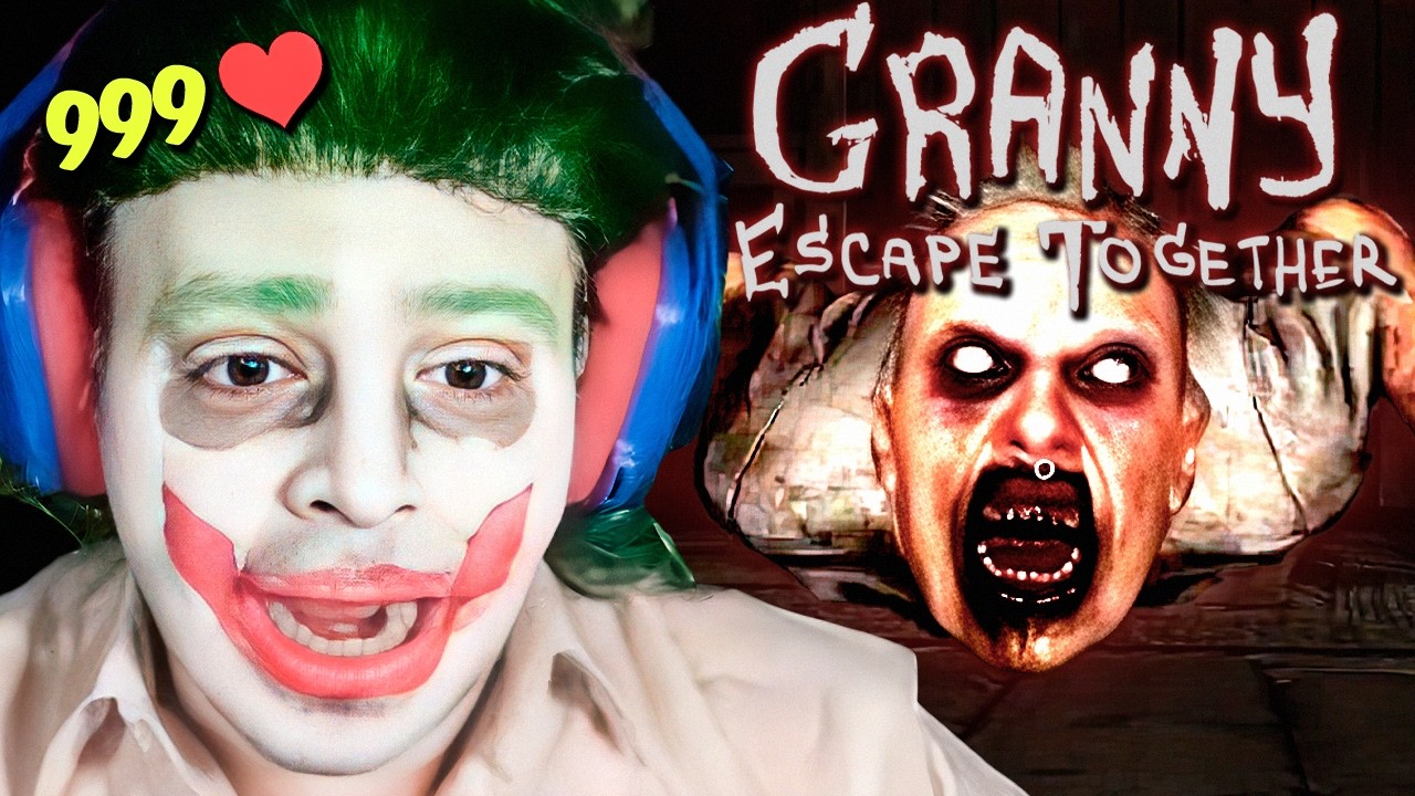 BANANIROU juega GRANNY ESCAPE TOGETHER (completo)