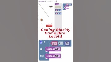 Informatika Kelas 8 - Algoritma & Pemrograman SOLUSI GAME BIRD LEVEL 5 pada #blockly