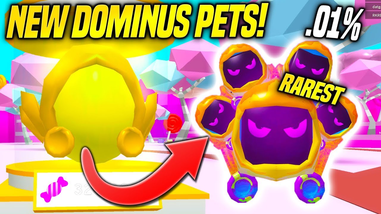 New Dominus Egg And Sweet Island In Bubble Gum Simulator Update - videos matching getting rare shiny dominus pets in roblox