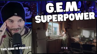 Metal Vocalist First Time Reaction - G.E.M.鄧紫棋【超能力 Superpower】