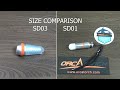 Orcatorch sd03 dive beacon review vs sd01 mini glow tank