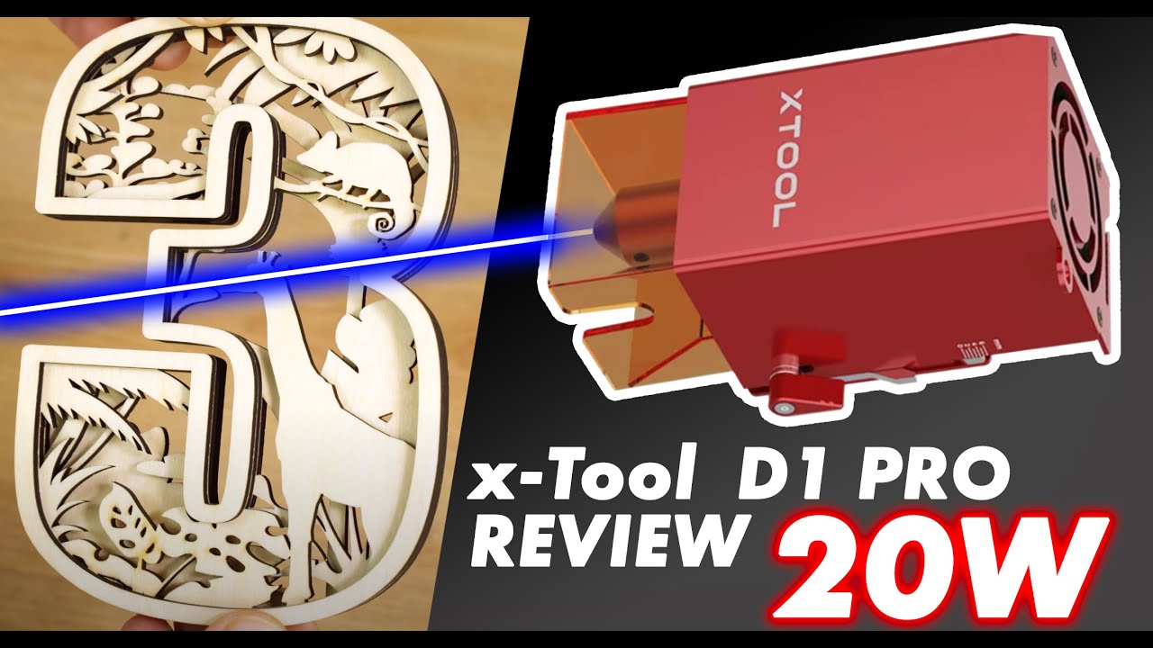 xTool D1 Pro Laser Review and Tests on Materials – MellowPine