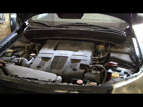 how-to-remove-boxer-engine-from-2009-subaru-forester-xt-(turbo)-ej25