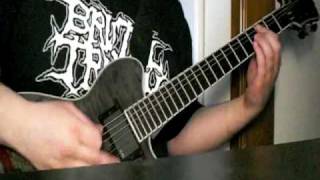 Sodom - Agent Orange guitar cover