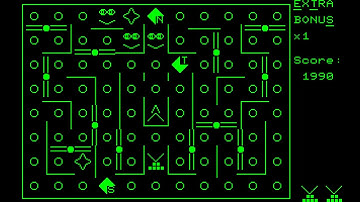 Sharp MZ-80C Game: Lady Bug (1982)