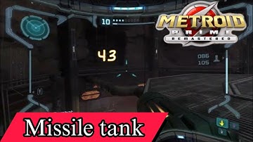Metroid Prime: Remastered -  missile tank 43 (Elite Research)