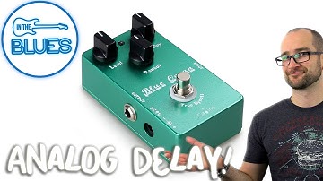 Caline Blue Ocean Analog Delay Pedal Demo