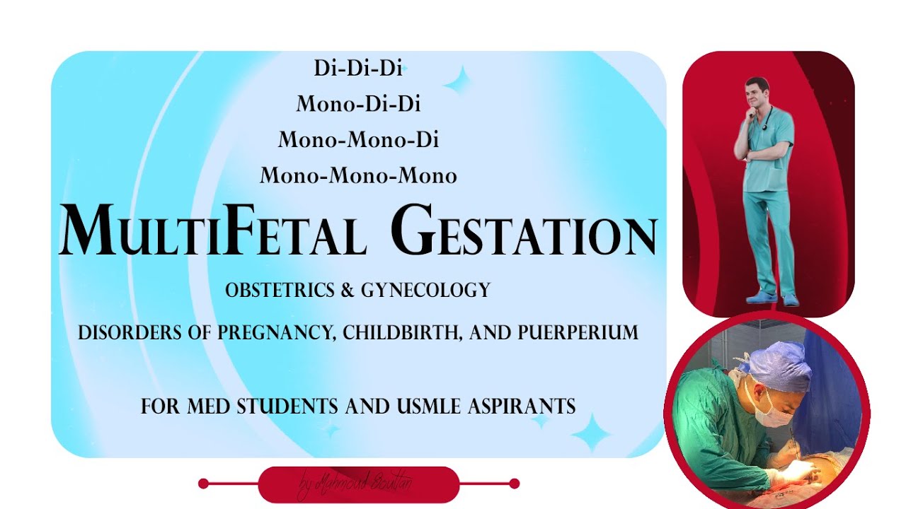 Multifetal Gestation on U/S | Di-Di or Mono-Di | High-Yield OB-GYN for ...