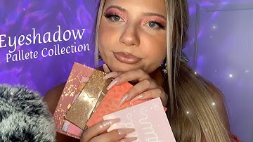 ASMR Eyeshadow Pallete Collection | Tapping, Scratching, Scratchy Tapping 💜