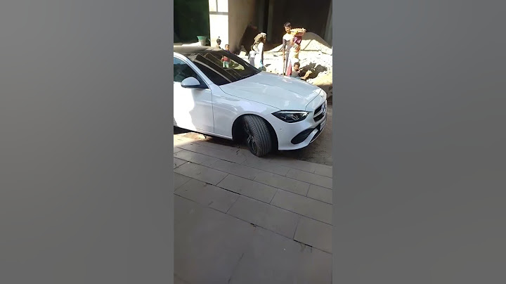 Mercedes c class ground clearance problem on Hills | #mercedes #automobile #shortvideos