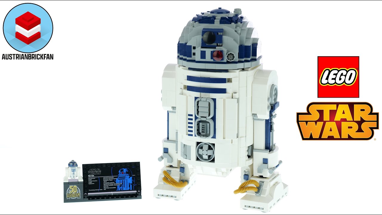 Lego 75308 R2-D2 - Lego Speed Build Review - YouTube