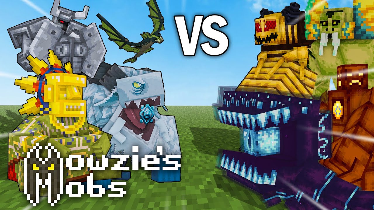 MOWZIE’S MOBS vs ASTEMIR FORESTCRAFT BOSSES | Minecraft Mob Battle ...