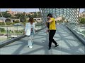 Девушка Танцует Красиво На Мосту Мира Тбилиси Лезгинка 2021 Чеченская Красивая Песня Грузия ALISHKA.
