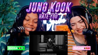 정국 (Jung Kook) 'Hate You' Official Visualizer reaction