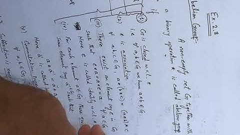 1st Year|Math|Ex#2.8|Abelian Group