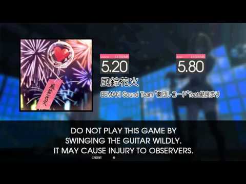 【GITADORA Matixx Guitarfreaks】 風鈴花火 EXTREME Guitar & Bass