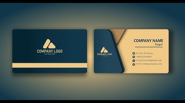 Simple & Professional Business Card Design in CorelDRAW | Step-by-Step Tutorial for Beginners