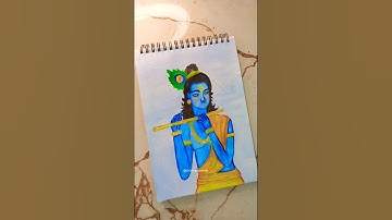 Krishna ji Tilak panting 🦚❤️#ytshorts #shorts #viral #trendingshorts #viralvideo #drawing #art