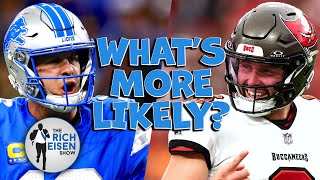 What’s More Likely: Rich Eisen Talks Lions-Bucs, Raiders-Chiefs, Colts, Cowboys, Eagles, Rams & More