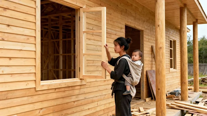 Kicked Out Home By Husband, Talented Young Mother Built DREAM HOUSE on Barren Land in Just 105 Days
