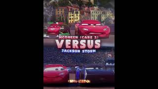 LIGHTNING MCQUEEN VS JACKSON STORM