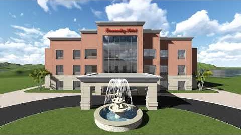 Hotel Revit Model Animation