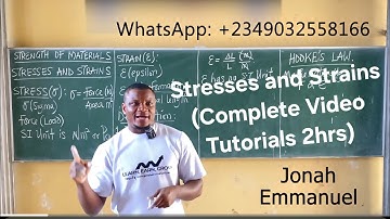 Stresses and Strains Engineering Mechanics | Stress, Strain, Young