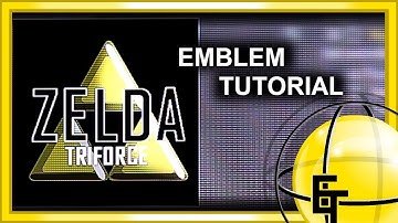 Black Ops 2 - Zelda Triforce Emblem Tutorial