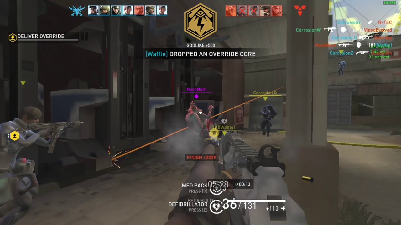 Dirty Bomb: How to spawn camp in dome part 2