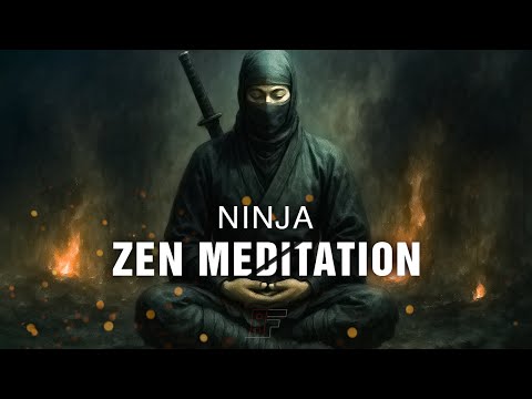 'NINJA MEDITATION' A Relaxing Atmospheric Dark Ambient Music | Deep And Mysterious | Zen Vibe [4K]