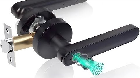 HOMSWET Fingerprint Door Lock unboxing and overall review