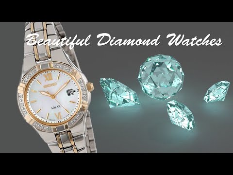 26 Seiko Diamond Watches For Women - YouTube