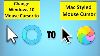 get mac mouse cursor & pointer on windows 10