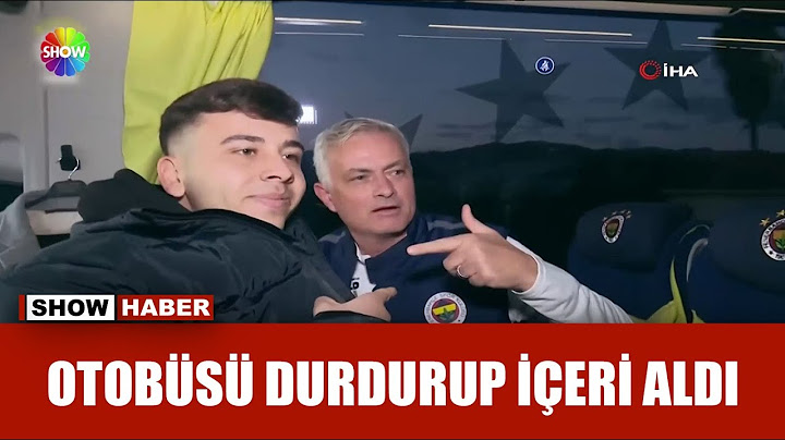 Mourinho'dan Fenerbahçe taraftarına jest!