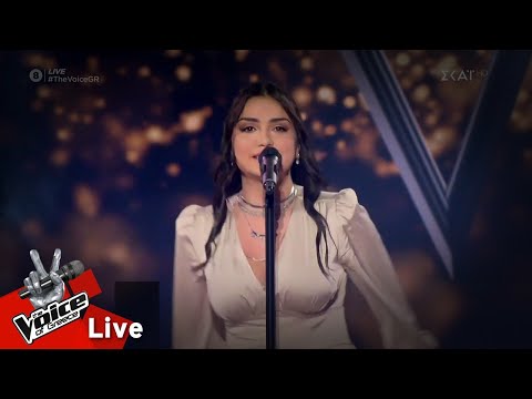 Εύη Κουλκουβίνη "Γιορτή Ζεϊμπέκηδων" | 1o Live | The Voice of Greece| 8η Σεζόν