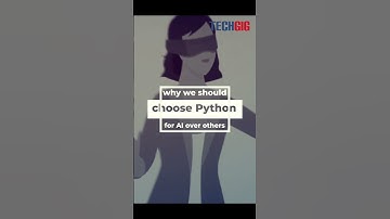 Why we should choose Python for AI over others | #Shorts
