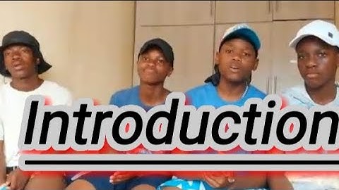 INTRODUCTION ( OUR first video)