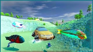 Flying Submarine Car Simulator - Best Android Gameplay HD screenshot 4