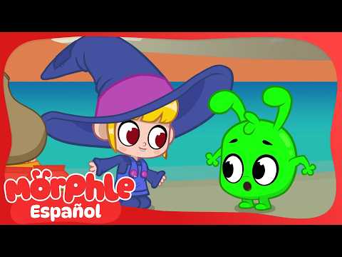 Orphle se roba los dulces de Halloween 😲🍬🍭 Caricaturas para Niños | Morphle en Español