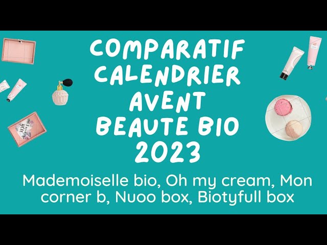 Le Super Calendrier de l'Avent bio 🎢