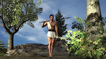 DAZ Studio test 3d animation